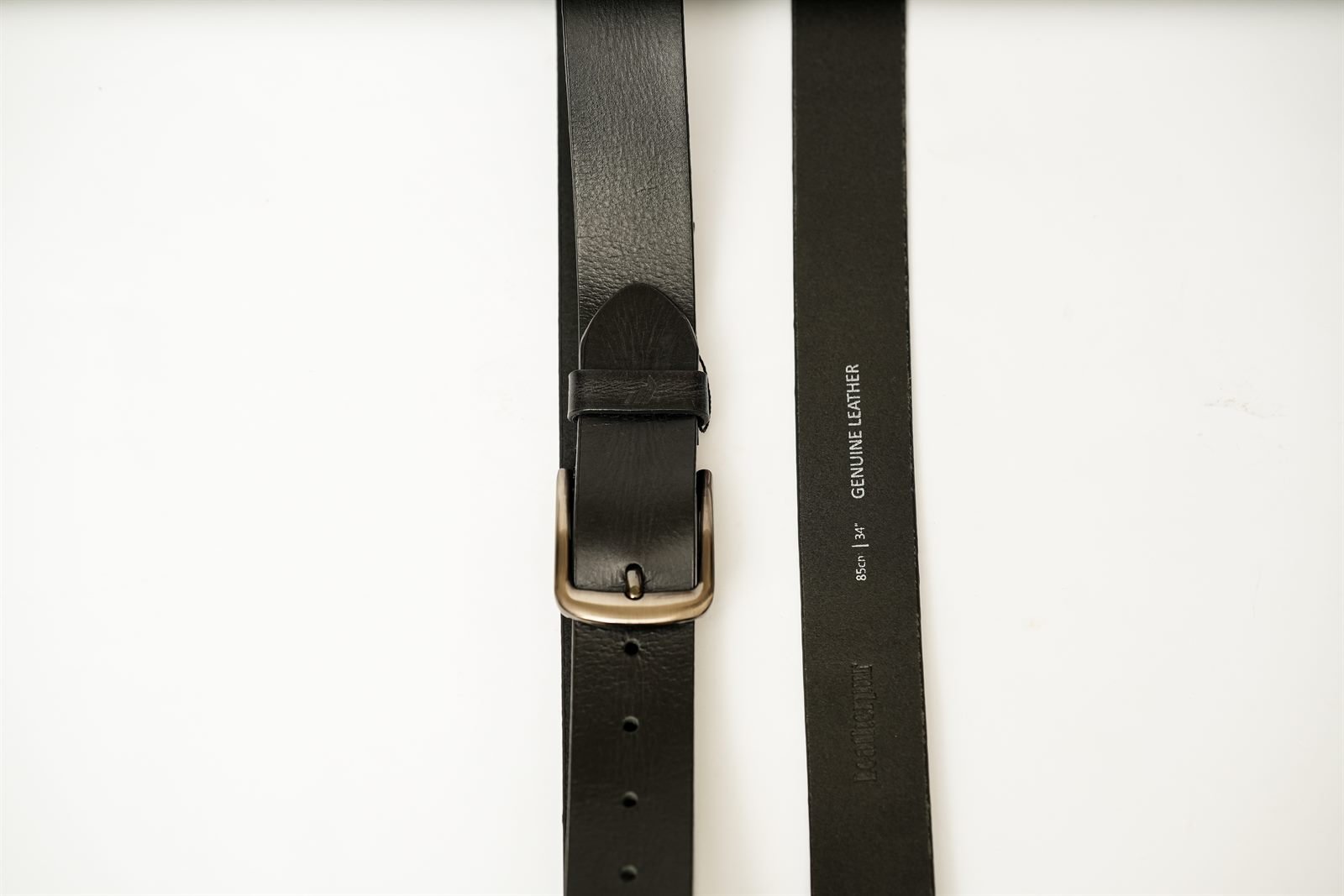 Attaro - genuine leather belt in classic black