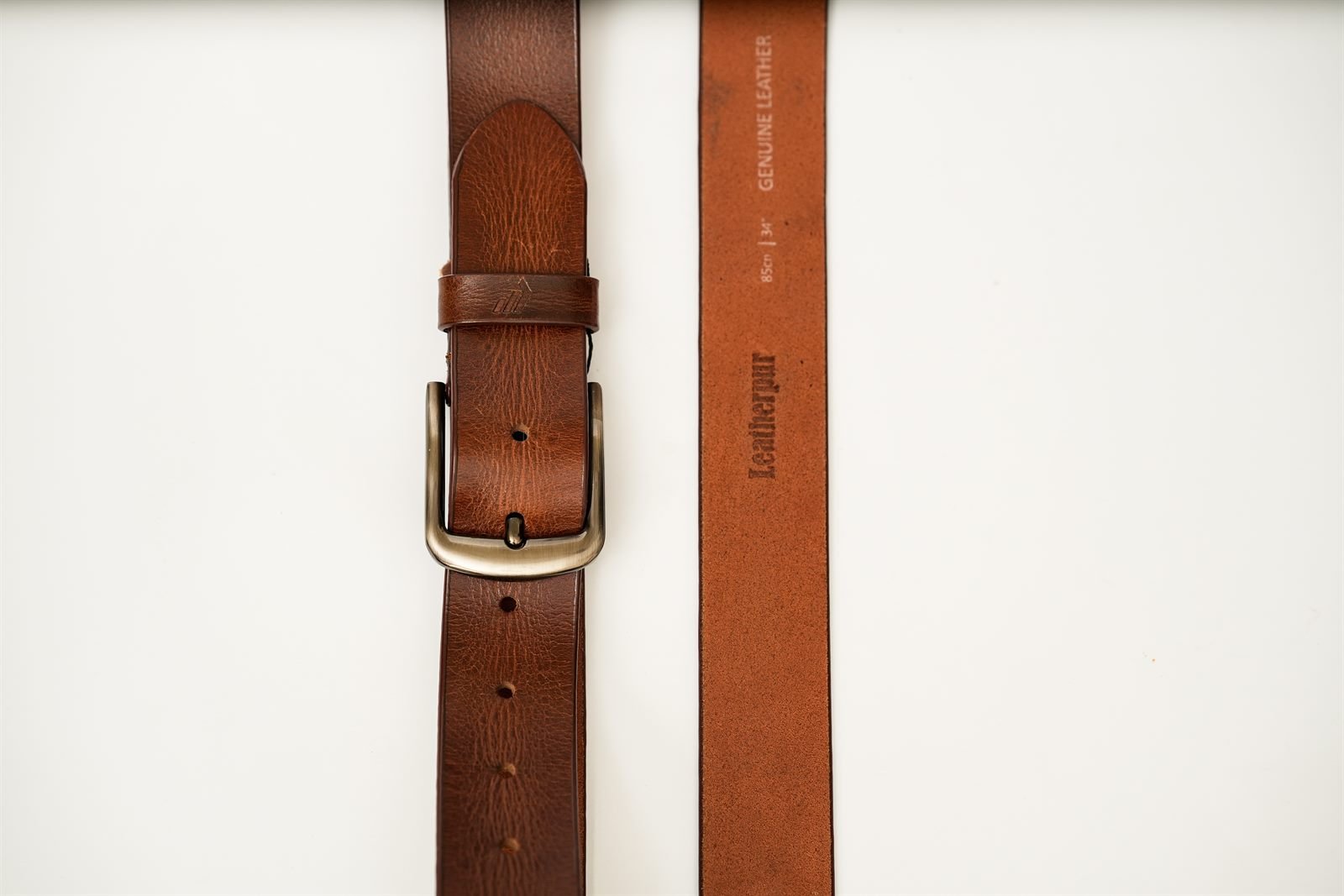 Cholvar - genuine leather belt in tan